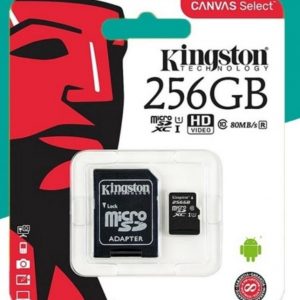 Cartão De Memória 256GB Kingston