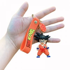 Chaveiro de Borracha Son Goku Dragon Ball Z