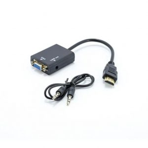 HDMI P/ VGA HD Conversion Cable C/ Saída de Áudio